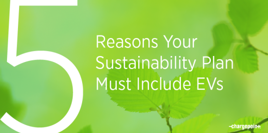 5 reasons your sustainability plan must include EVs